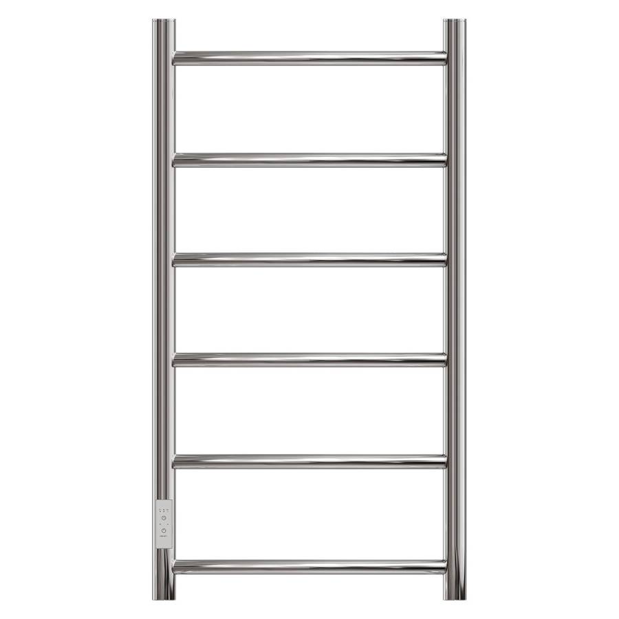 Полотенцесушитель электрический Point Афина PN04758 П6 500x800 диммер слева, хром Полотенцесушитель электрический Point Афина PN04758 П6 500x800 диммер слева, хром