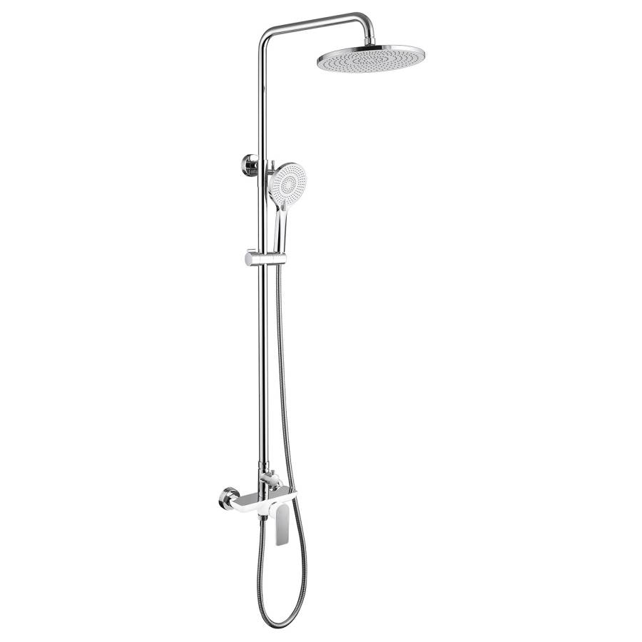Душевая стойка Abber Weiss Insel AF8020W Душевая стойка Abber Weiss Insel AF8020W