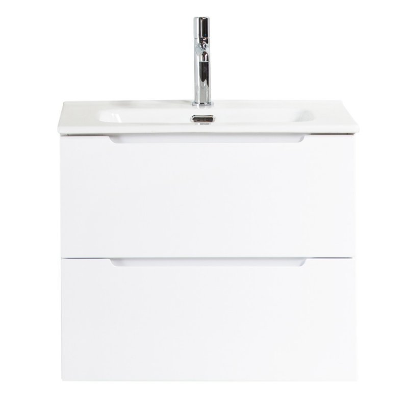 Тумба с раковиной подвесная BelBagno ETNA39-60 Bianco Lucido, раковина белая Тумба с раковиной подвесная BelBagno ETNA39-60 Bianco Lucido, раковина белая