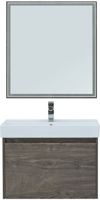 Мебель для ванной Aquanet Nova Lite 75 дуб рошелье (1 ящик) Мебель для ванной Aquanet Nova Lite 75 дуб рошелье (1 ящик)
