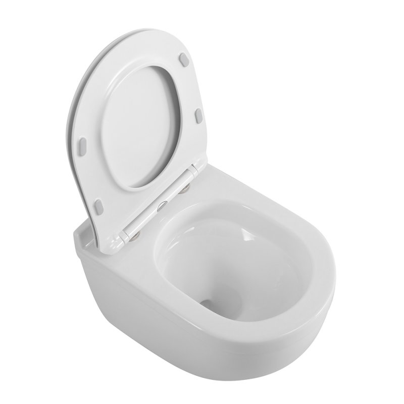 SENSO-TOR Чаша унитаза подвесного безободкового, смыв TORNADO BB017CH-TOR SENSO-TOR Чаша унитаза подвесного безободкового, смыв TORNADO BB017CH-TOR