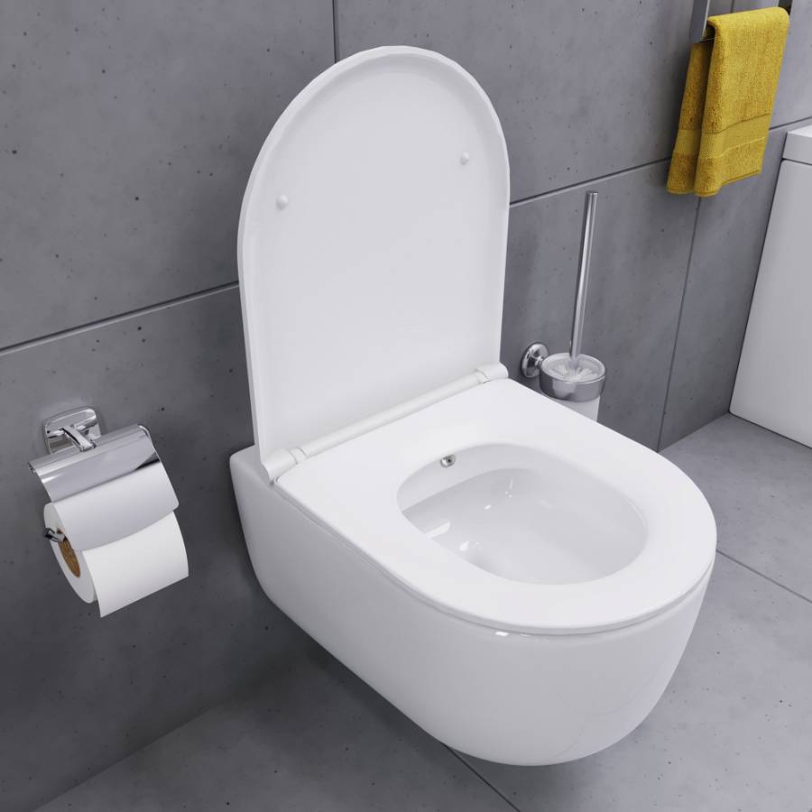 DX86C1800SC Sirius Унитаз подвесной безободковый с функцией биде с сиденьем микролифт DX86C1800SC Sirius Унитаз подвесной безободковый с функцией биде с сиденьем микролифт