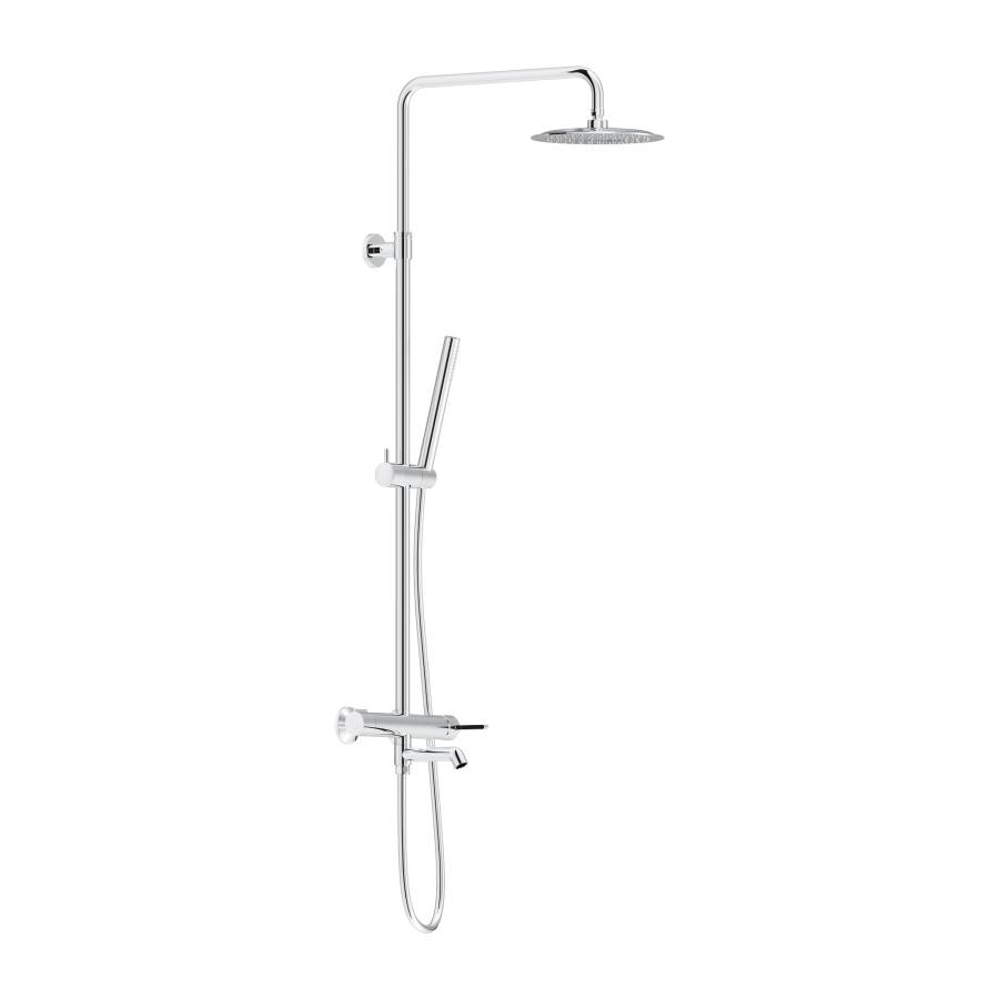 936740000 Scandinavian Pure душевая система с ванно душевым смесителем, Хром 936740000 Scandinavian Pure душевая система с ванно душевым смесителем, Хром