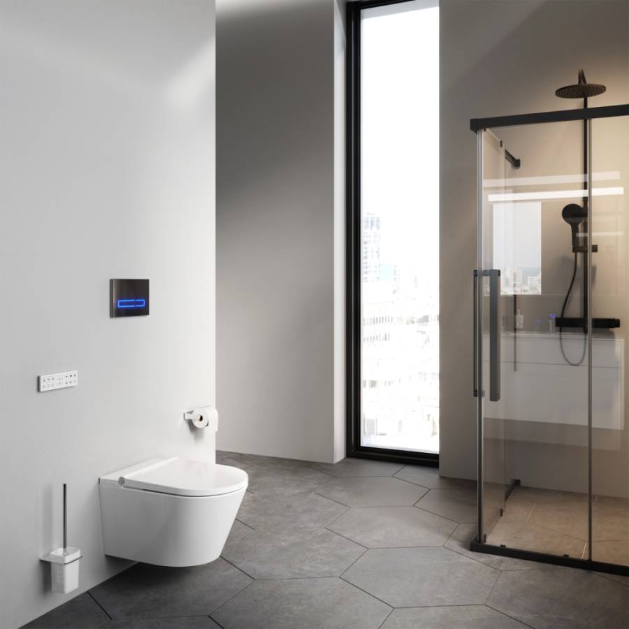 CCC501700SC Inspire подвесной унитаз с интегрированным электронным биде CCC501700SC Inspire подвесной унитаз с интегрированным электронным биде