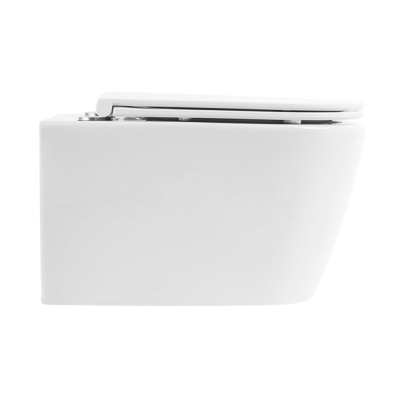 Сиденье дюропласт, soft close, металлическое крепление BB2011SC Сиденье дюропласт, soft close, металлическое крепление BB2011SC