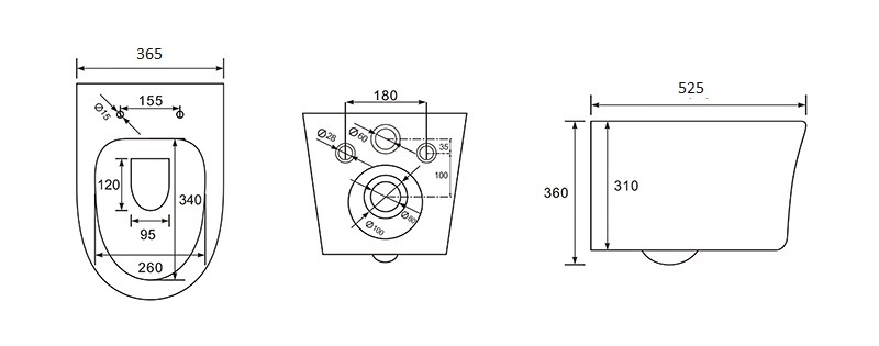Подвесной унитаз Акватек Ника AQ2009-00 Подвесной унитаз Акватек Ника AQ2009-00