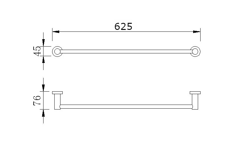 Полотенцедержатель 60 см. RUSH Victoria (VI71531) Полотенцедержатель 60 см. RUSH Victoria (VI71531)