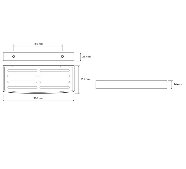 Полочка для мыла - мыльница Полочка для мыла - мыльница