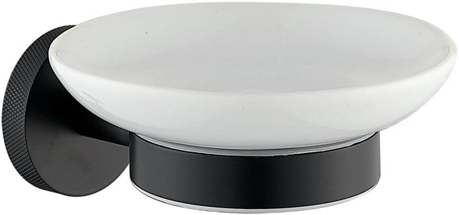 Мыльница для ванной Allen Brau Priority 6.31005-31 белый/черный матовый Мыльница для ванной Allen Brau Priority 6.31005-31 белый/черный матовый