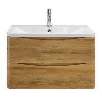 Тумба с раковиной подвесная  BelBagno ACQUA 100 Rovere Rustico, раковина белая Тумба с раковиной подвесная  BelBagno ACQUA 100 Rovere Rustico, раковина белая