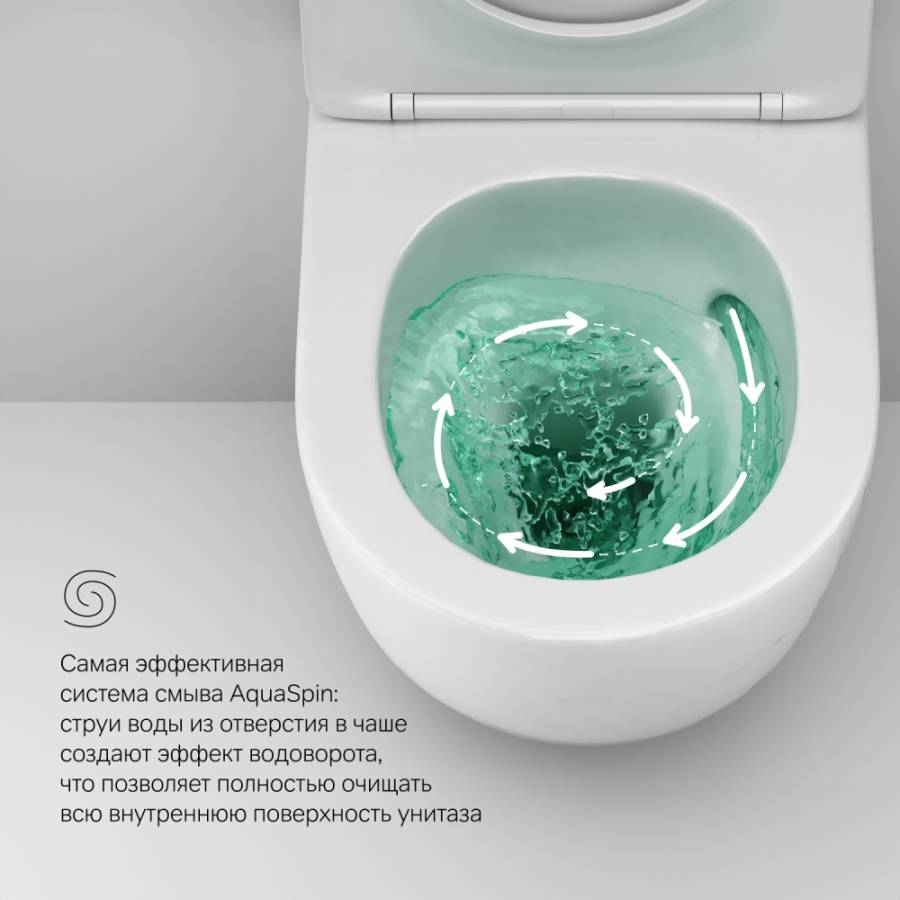 C801900SC Like подвесной унитаз AquaSpin с сид м/лифт C801900SC Like подвесной унитаз AquaSpin с сид м/лифт