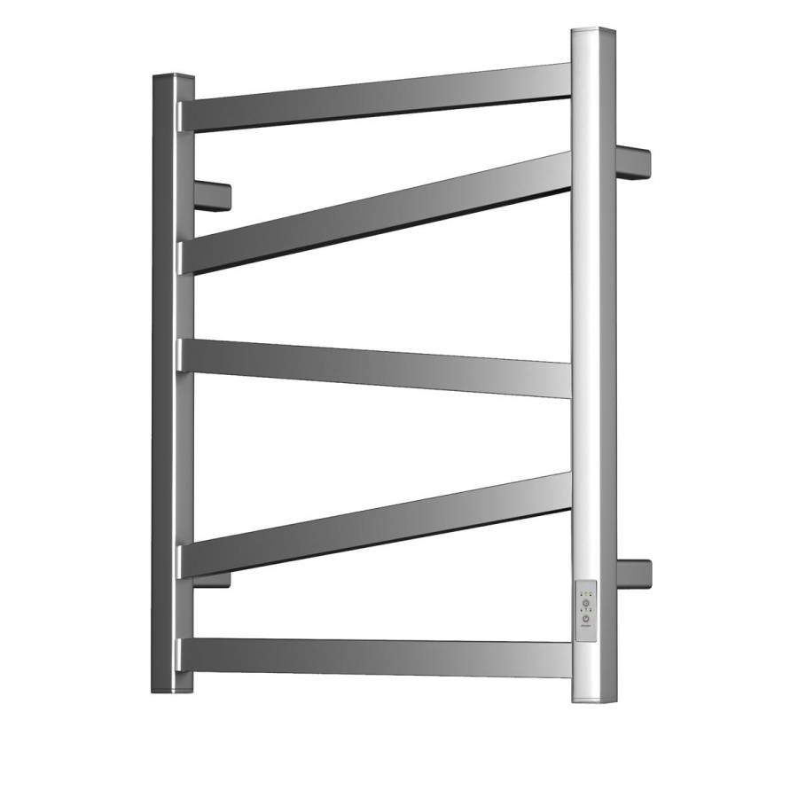 Полотенцесушитель электрический Point Феникс PN15856 П5 500x600, диммер справа, хром Полотенцесушитель электрический Point Феникс PN15856 П5 500x600, диммер справа, хром