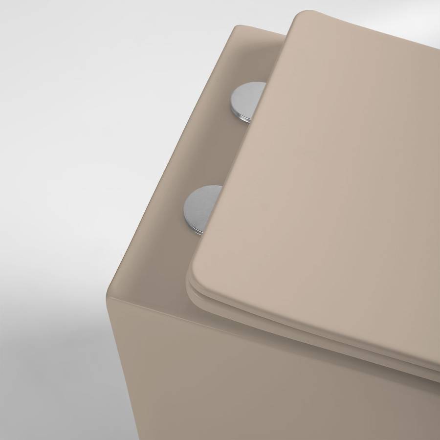 Унитаз подвесной Globo VT1-14SMC безободковый, цвет капучино мат., ультратонкое сиденье soft-close Унитаз подвесной Globo VT1-14SMC безободковый, цвет капучино мат., ультратонкое сиденье soft-close