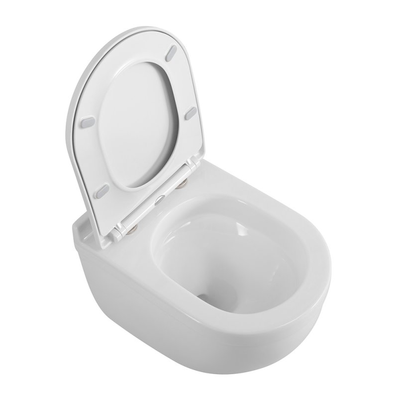 SENSO-TOR Чаша унитаза подвесного безободкового, смыв TORNADO BB017CH-TOR SENSO-TOR Чаша унитаза подвесного безободкового, смыв TORNADO BB017CH-TOR