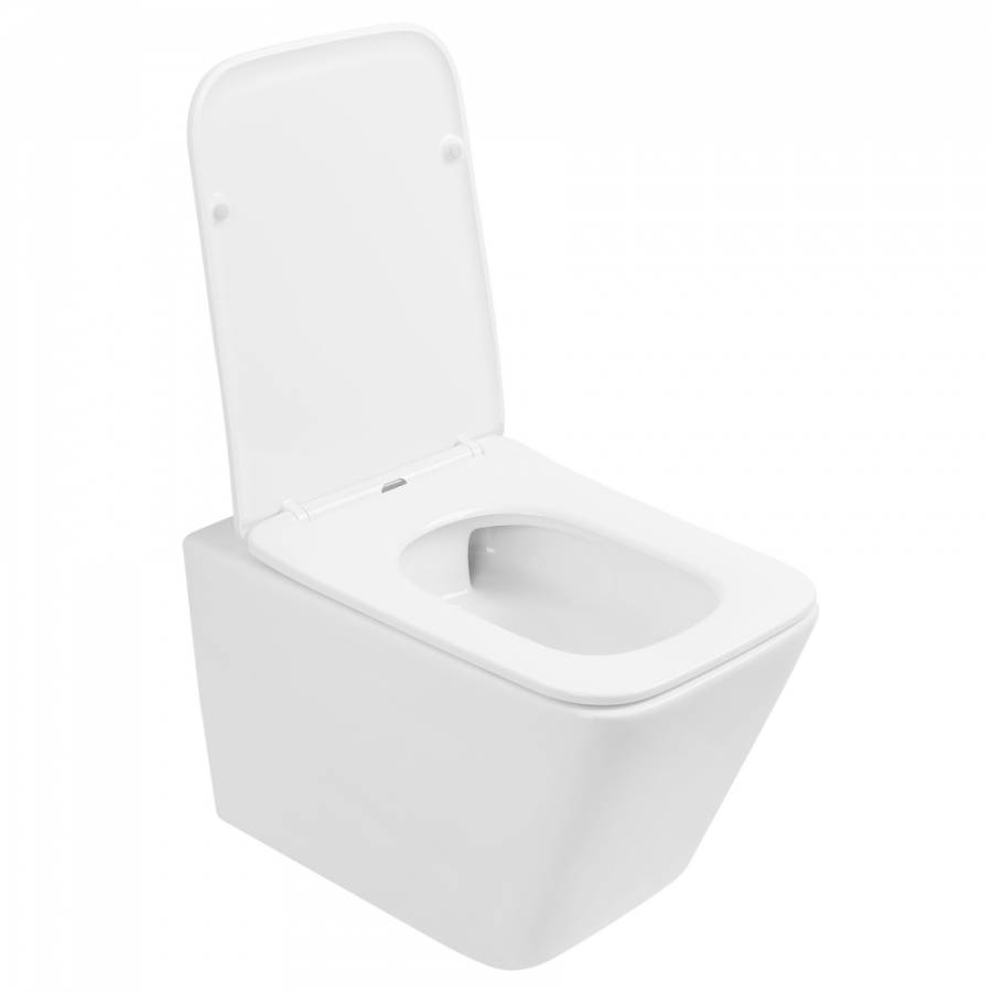 Подвесной унитаз Abber Rechteck AC1201T с микролифтом Подвесной унитаз Abber Rechteck AC1201T с микролифтом