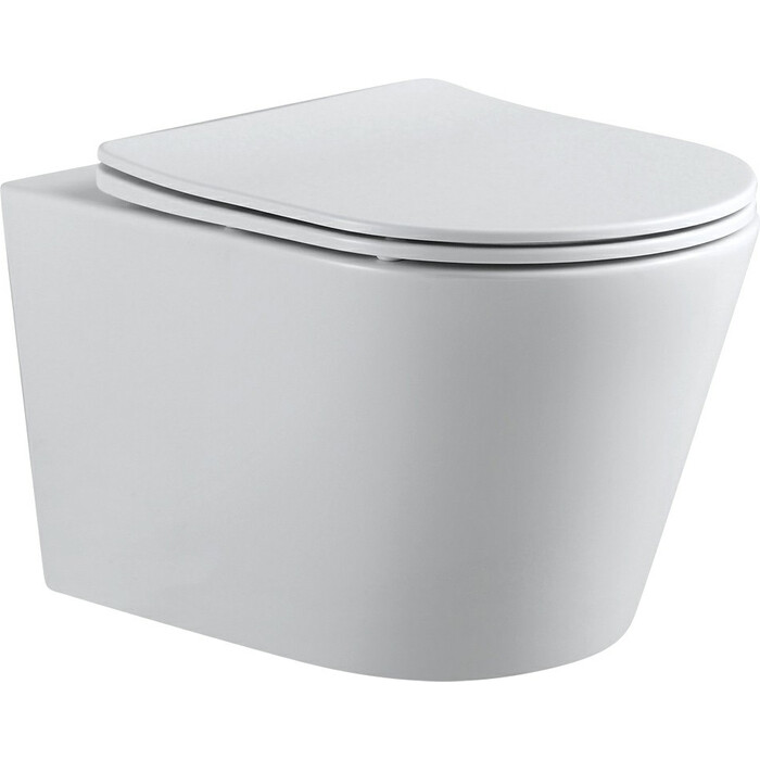 Унитаз подвесной Aquanet Rimless Atago 2.0 W LX-1905 Унитаз подвесной Aquanet Rimless Atago 2.0 W LX-1905