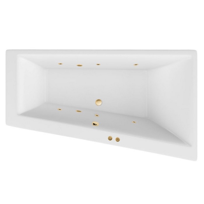 Ванна EXCELLENT Sfera Slim 170x100 (правая) "SOFT" (золото) Ванна EXCELLENT Sfera Slim 170x100 (правая) "SOFT" (золото)