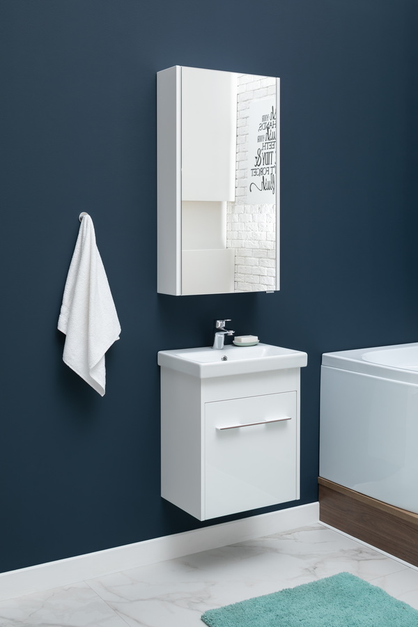 Мебель для ванной Aquanet Августа 50 (Moduo Slim) белый Мебель для ванной Aquanet Августа 50 (Moduo Slim) белый