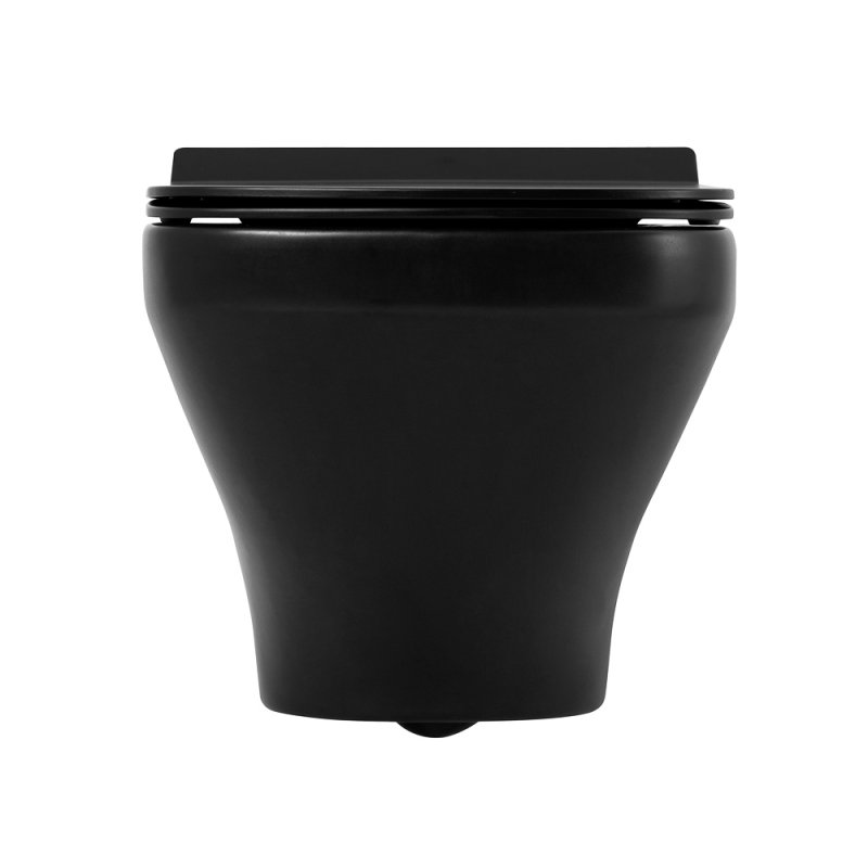 SELA Сиденье дюропласт, soft close, металлическое крепление, черное матовое, BB3201SC-MB SELA Сиденье дюропласт, soft close, металлическое крепление, черное матовое, BB3201SC-MB