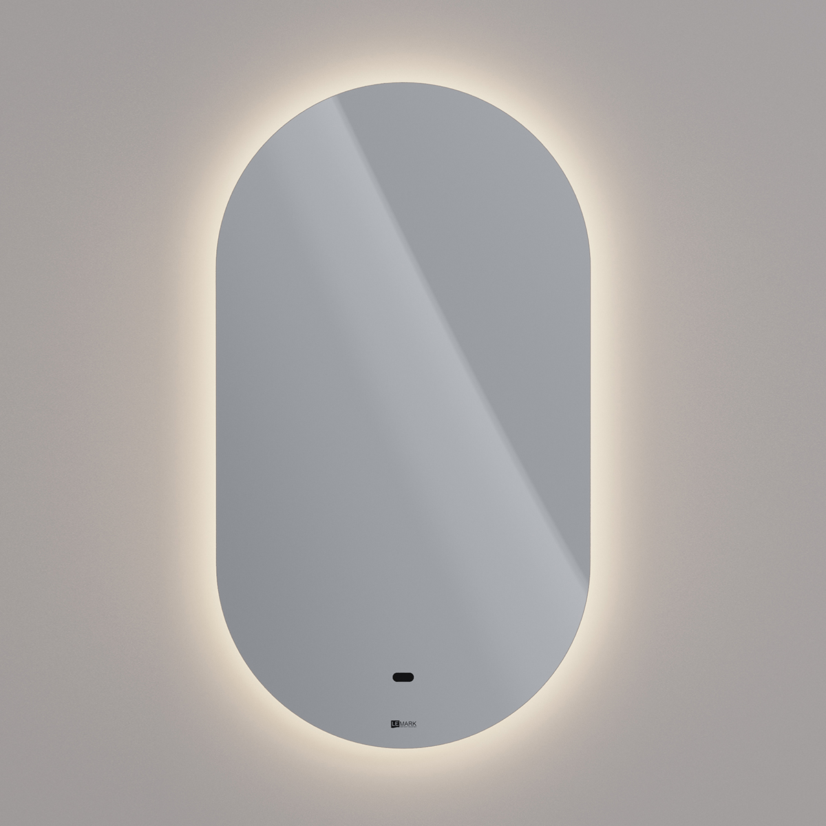 Зеркало Lemark OLSA 45х80см овальное с интерьерной подсветкой Зеркало Lemark OLSA 45х80см овальное с интерьерной подсветкой