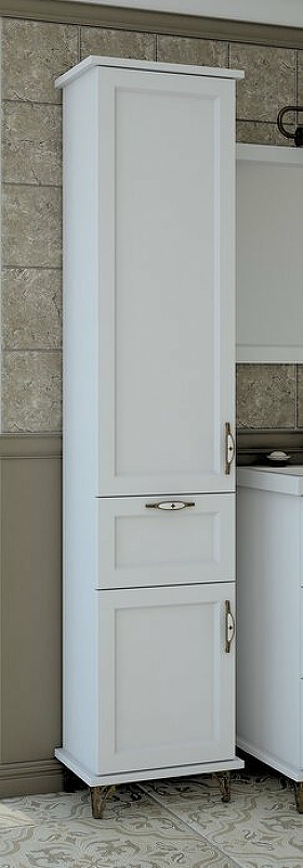 Пенал напольный Bali Classic левосторонний (ШхГхВ) 428х2000х350 Пенал напольный Bali Classic левосторонний (ШхГхВ) 428х2000х350