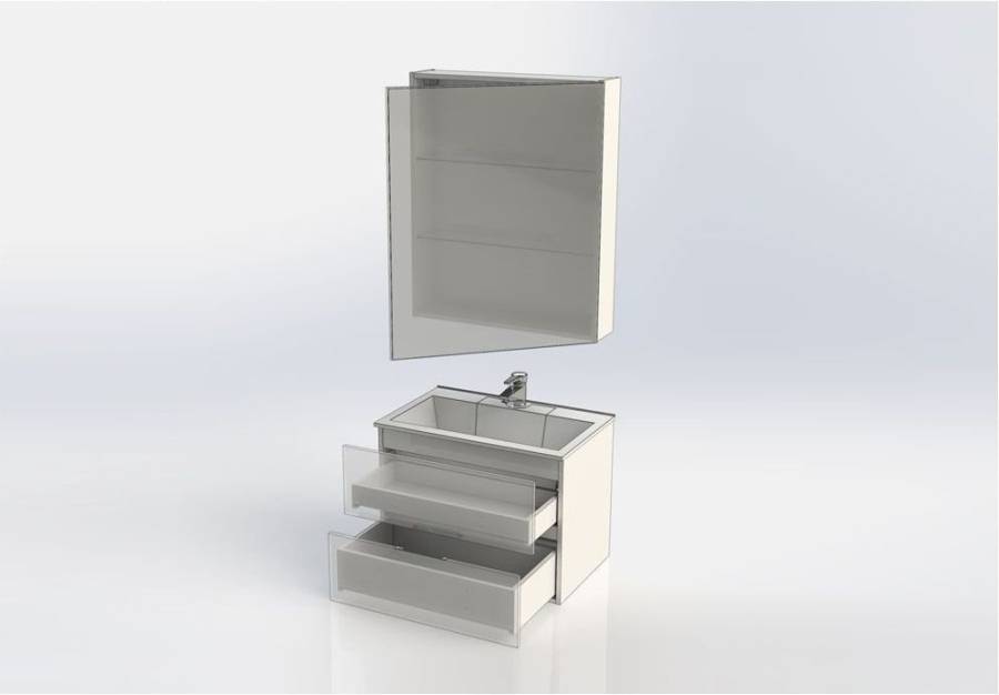 Мебель для ванной Aquanet Алвита 70 белый Мебель для ванной Aquanet Алвита 70 белый