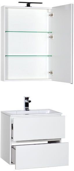 Мебель для ванной Aquanet Алвита 60 белый Мебель для ванной Aquanet Алвита 60 белый
