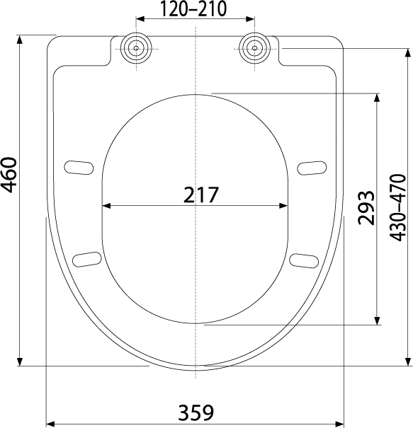 Сиденье для унитаза SOFTCLOSE, Дюропласт A67 AlcaPlast Сиденье для унитаза SOFTCLOSE, Дюропласт A67 AlcaPlast