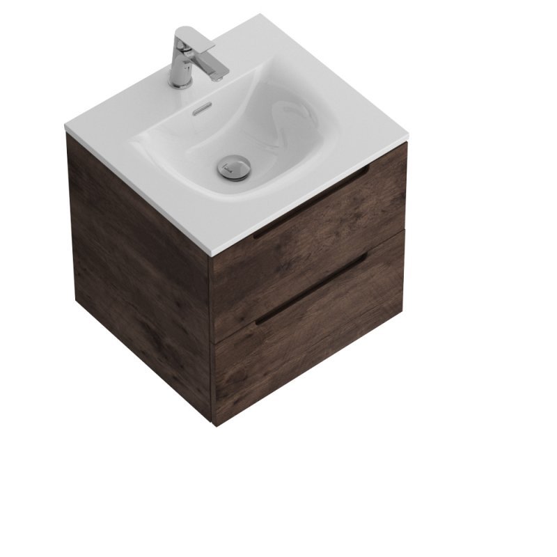 Тумба с раковиной подвесная BelBagno ETNA39-50 Bianco Lucido, раковина белая Тумба с раковиной подвесная BelBagno ETNA39-50 Bianco Lucido, раковина белая