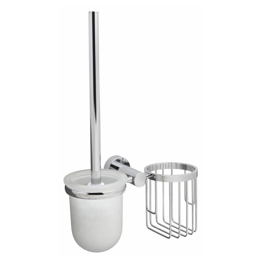 Donau K-9435 Держатель освежителя и щетки для унитаза Donau K-9435 Держатель освежителя и щетки для унитаза