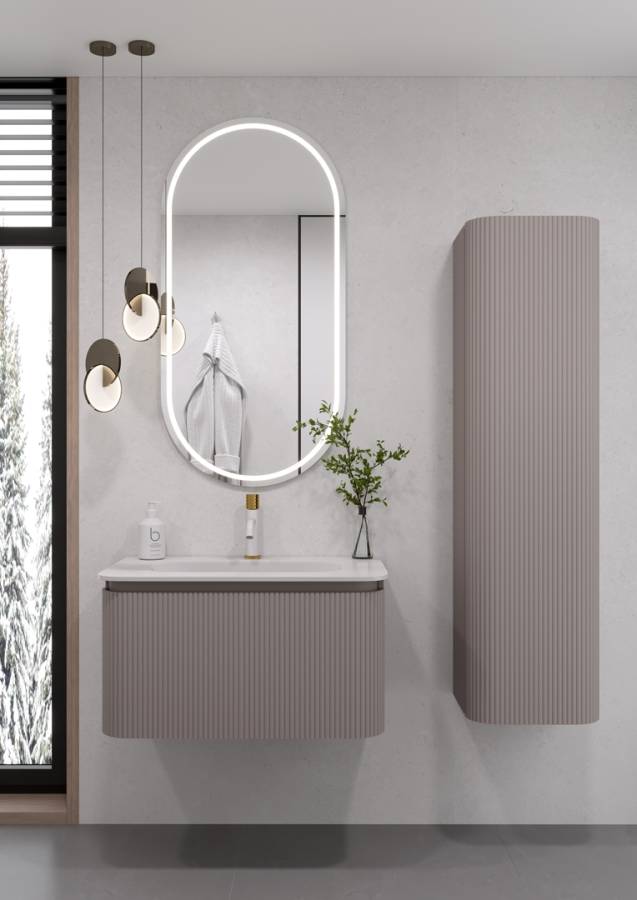 OVALE 1 полка рифленая 80CM DELMAR тумба + раковина OV1110100-080 Boheme OVALE 1 полка рифленая 80CM DELMAR тумба + раковина OV1110100-080 Boheme