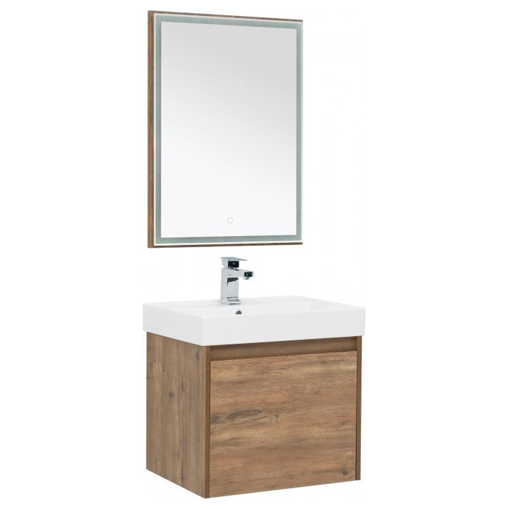 Мебель для ванной Aquanet Nova Lite 60 дуб рустикальный (1 ящик) Мебель для ванной Aquanet Nova Lite 60 дуб рустикальный (1 ящик)