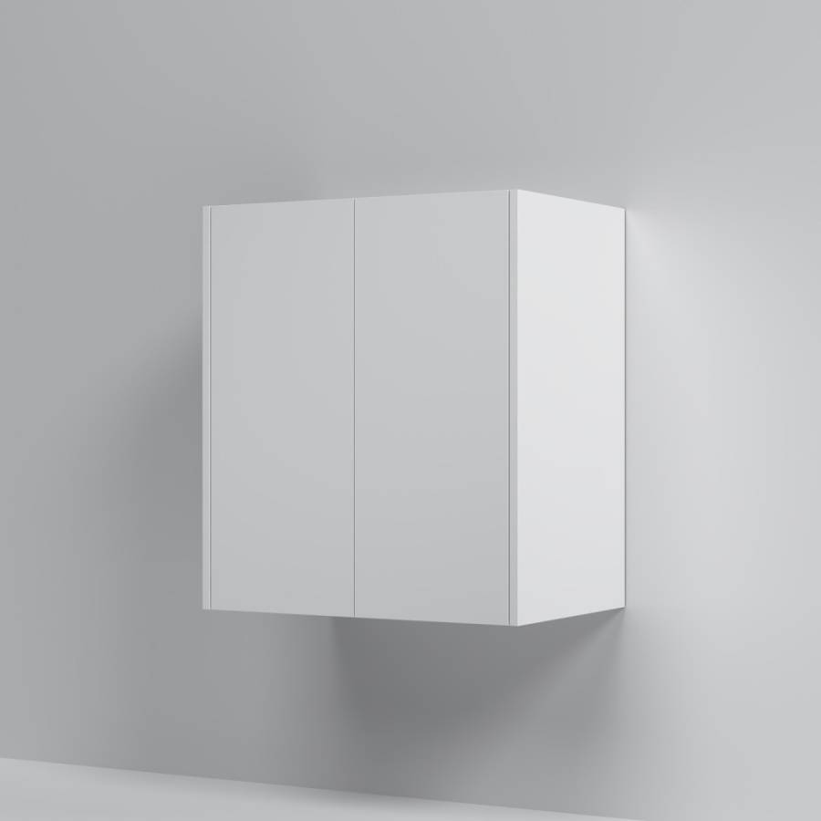 Шкаф с полками 60 см, высота 70 см, белый матовый, универсальный M8FCH0602WM Шкаф с полками 60 см, высота 70 см, белый матовый, универсальный M8FCH0602WM