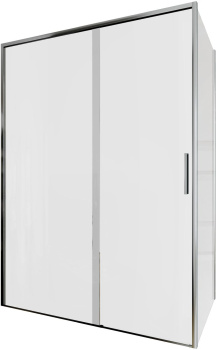 Душевой уголок Aquanet Pleasure Evo 140x90 AE65-140x90-CT профиль хром, прозрачное стекло