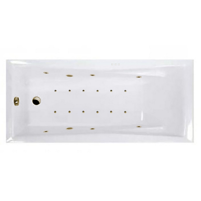 Ванна EXCELLENT Palace 170x75 "RELAX" (бронза) Ванна EXCELLENT Palace 170x75 "RELAX" (бронза)