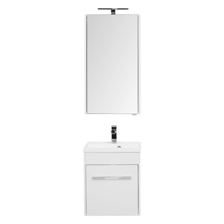 Мебель для ванной Aquanet Августа 50 белый Мебель для ванной Aquanet Августа 50 белый