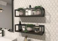 Кованая полка Malibu Luxe (ШхГхВ) 520х160х140