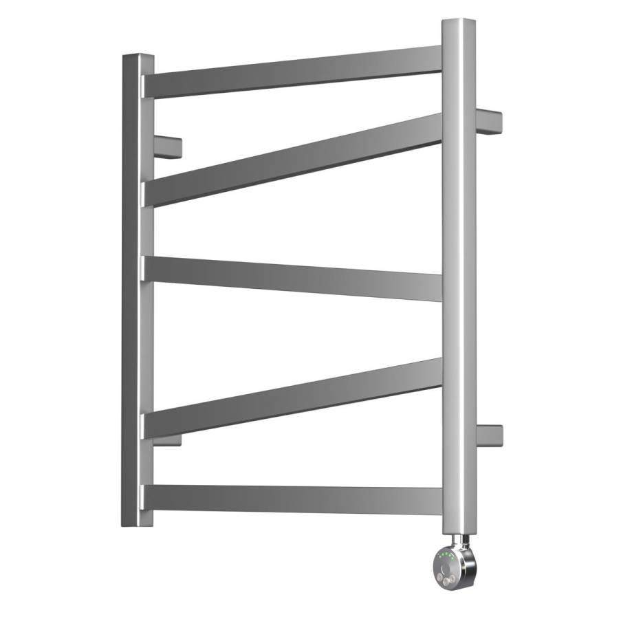 Полотенцесушитель электрический Point Феникс PN15156E П5 500x600 левый/правый, хром Полотенцесушитель электрический Point Феникс PN15156E П5 500x600 левый/правый, хром