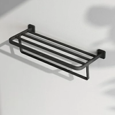 A8F37722 Func Полка для полотенец, черный A8F37722 Func Полка для полотенец, черный