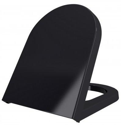 Крышка-сиденье для унитаза Bocchi Taormina/Jet Flush A0300-005 черное Крышка-сиденье для унитаза Bocchi Taormina/Jet Flush A0300-005 черное