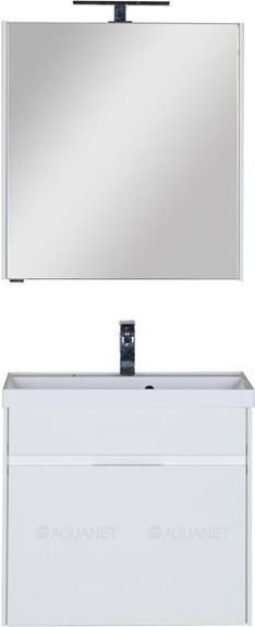 Мебель для ванной Aquanet Латина 70 белый (1 ящик) Мебель для ванной Aquanet Латина 70 белый (1 ящик)