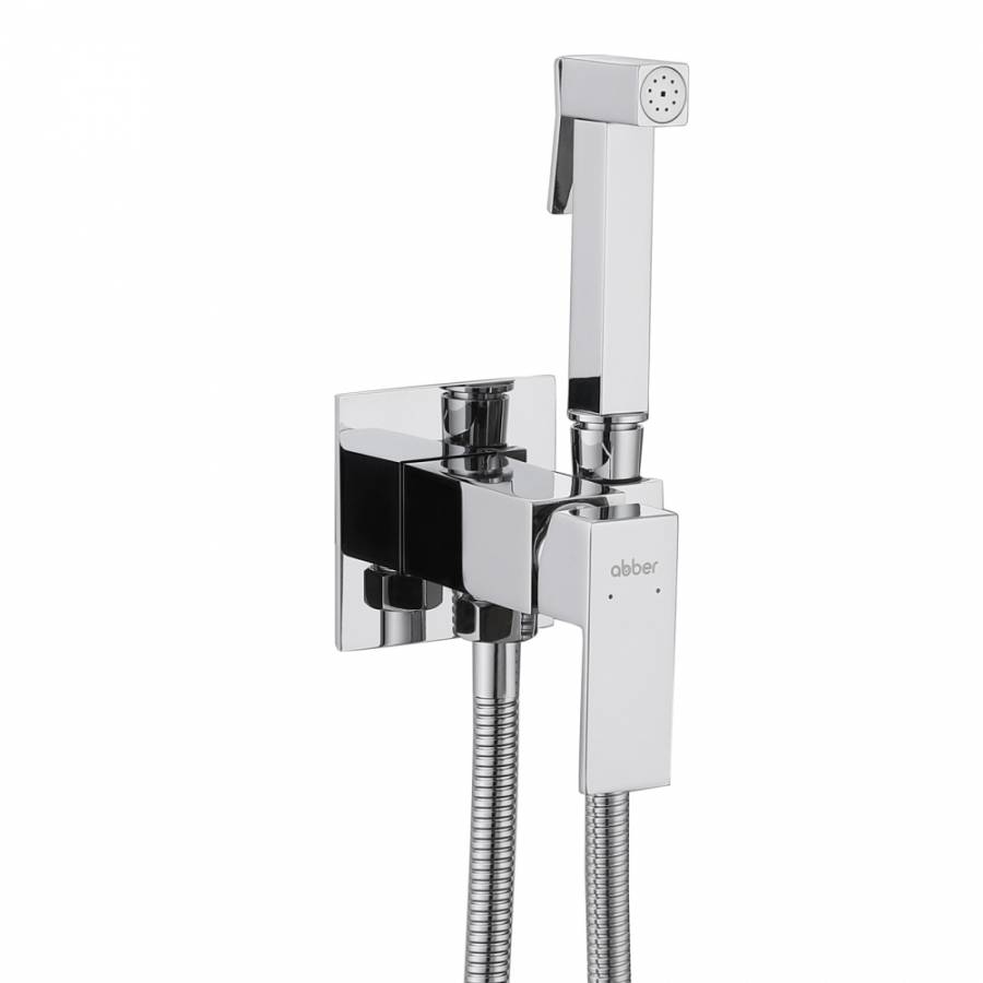 Смеситель ABBER Daheim AF8226 с гигиеническим душем, хром Смеситель ABBER Daheim AF8226 с гигиеническим душем, хром