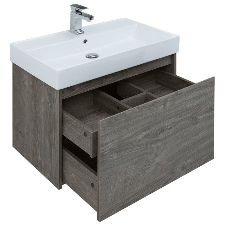 Мебель для ванной Aquanet Nova Lite 75 дуб рошелье (1 ящик) Мебель для ванной Aquanet Nova Lite 75 дуб рошелье (1 ящик)