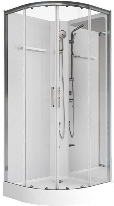 Душевая кабина Aquanet Passion R 2.0 90x90, прозрачное стекло Душевая кабина Aquanet Passion R 2.0 90x90, прозрачное стекло