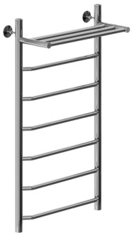 Полотенцесушитель водяной Aquanet Fiona с полкой 1000x500, хром Полотенцесушитель водяной Aquanet Fiona с полкой 1000x500, хром