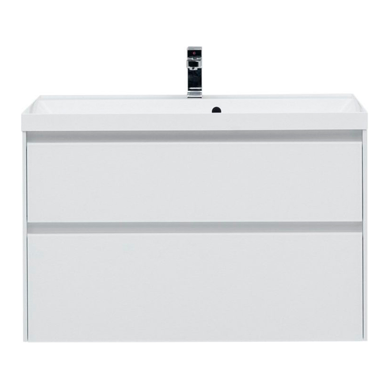 Мебель для ванной Aquanet Гласс 100 белый Мебель для ванной Aquanet Гласс 100 белый