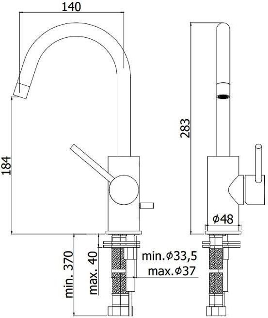Смеситель для раковины Paffoni Light LIG078HG Смеситель для раковины Paffoni Light LIG078HG