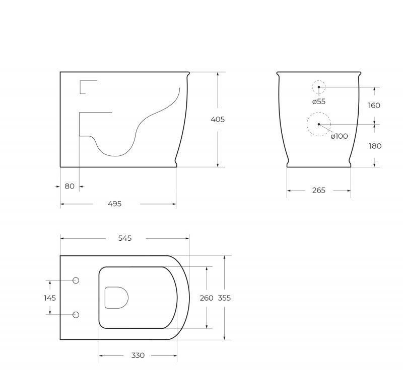 PRADO Сиденье, дюропласт, soft close, металлическое крепление BB10150SC PRADO Сиденье, дюропласт, soft close, металлическое крепление BB10150SC
