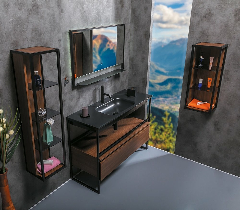 Ящик под консоль LOFT 120 dark wood, 1 полка 894-120-D Boheme Ящик под консоль LOFT 120 dark wood, 1 полка 894-120-D Boheme