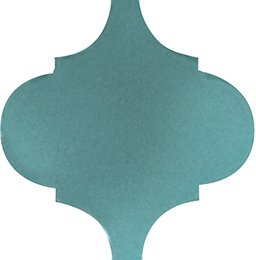 Плитка настенная 65006 Арабески Майолика бирюза 26*30*7 (10шт\0.59м2), м2